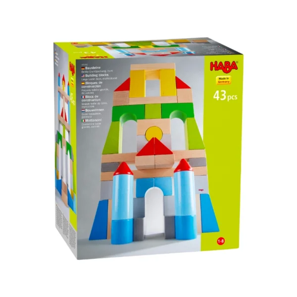 Botree Haba Building blocks – Large basic pack, multicolored