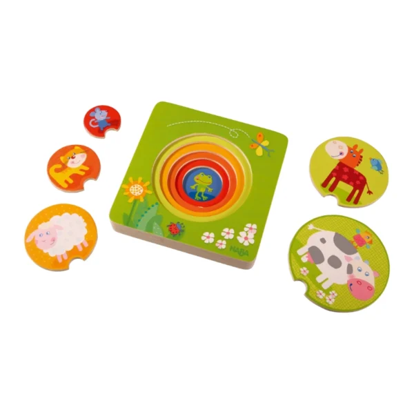 Botree Haba Wooden Puzzle On the Farm