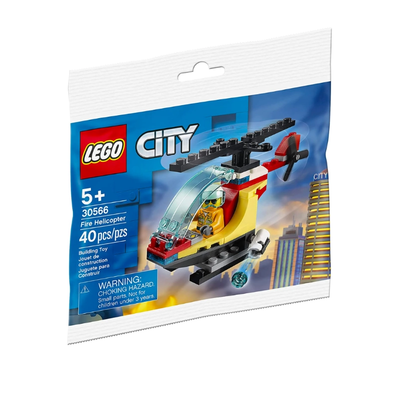 Botree Lego City Fire Helicopter Polybag