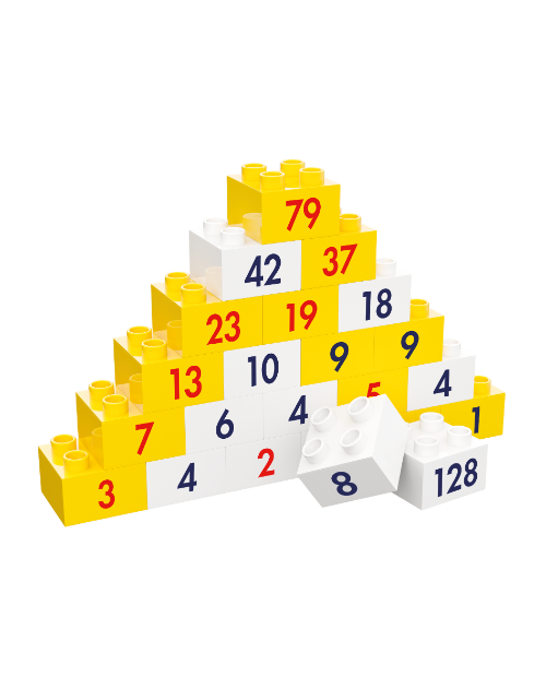 Hubelino Number Pyramids (Prof. Kortenkamp's Learning Blocks)