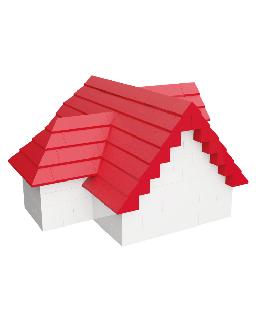 Hubelino Roofing Tile Set (124 pcs)