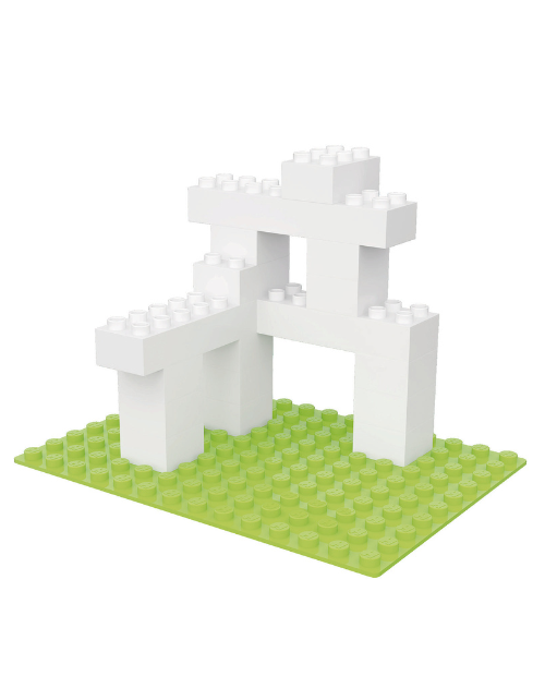 Hubelino White Building Blocks (120 pcs)